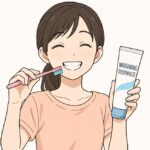 私の最強歯磨き粉でブラッシング